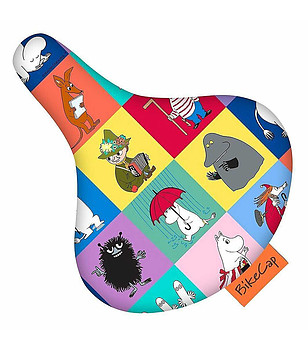 Протектор за седалка на колело Moomin Checked снимка