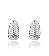 Дамски обеци в сребристо Kinley-0 снимка