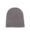 Unisex шапка в тъмнобежово-0 снимка