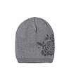Czapka Oszroniona róża - szary grey  silver-0 снимка