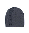 Дамска шапка в цвят графит-0 снимка