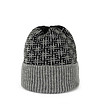 Зимна unisex шапка в сиво и графит-1 снимка
