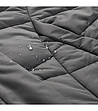 Дълго тъмносиво зимно дамско яке GOLENA с DWR и PTX-3 снимка