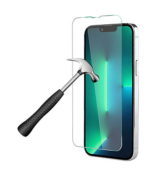 Комплект от 3 стъклени протектора за iPhone 13 PRO снимка