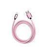 Бял USB към Lightning кабел за Apple iPhone и iPad-1 снимка