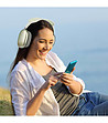 Зелени bluetooth слушалки с миди-3 снимка