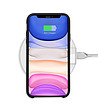 Черен протектор за iPhone 11-1 снимка