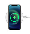 Силиконов калъф в цвят графит за iPhone 12 Pro-1 снимка