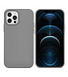 Силиконов калъф в цвят графит за iPhone 12 Pro-2 снимка