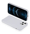 Силиконов калъф в сребристо за iPhone 12 Pro-0 снимка