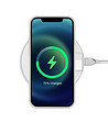 Силиконов калъф в сребристо за iPhone 12 Pro-1 снимка