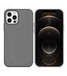 Силиконов калъф в цвят графит за iPhone 12 Pro Max-2 снимка