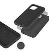 Черен силиконов калъф за iPhone 13 PRO-2 снимка
