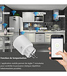 WiFi смарт контакт в бяло-2 снимка