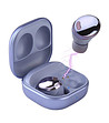 Bluetooth слушалки в лилаво-1 снимка