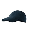 Тъмносиня unisex памучна шапка с козирка-0 снимка