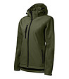 Softshell  дамско яке в цвят каки-2 снимка
