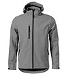 Softshell мъжко яке в сиво-0 снимка