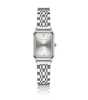 Сребрист дамски часовник снимка