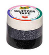 Блестящо декоративно тиксо WASHI TAPE бяло, сиво, черно 3 броя, 5 м x 15 мм-2 снимка