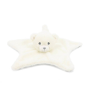 Бебешка играчка за гушкане Мече с кърпичка 32 см снимка