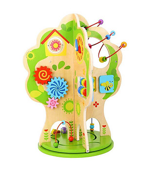 Дървено активно въртящо се дърво снимка