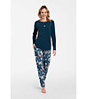 Дамска пижама в тъмносиньо Hariet-2 снимка