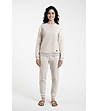 Светлобежов дамски памучен комплект Panama-0 снимка