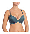 Сутиен с лети чашки в цвят петрол Viktoria-0 снимка