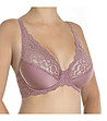 Сутиен в цвят пепел от роза с меки чашки с дантела Flamingo-0 снимка