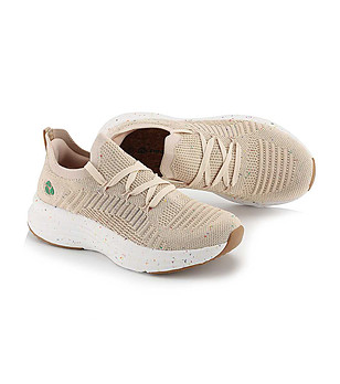 Unisex  бежови летни маратонки HUNE снимка