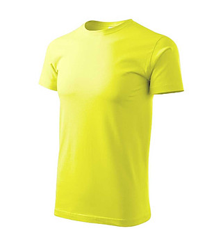 Неоновожълта unisex тениска Ben  снимка