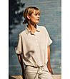 WOMEN'S SWEATSHIRT L-BL-4613 OFF WHITE-3 снимка