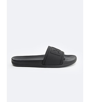 Мъжки черни чехли снимка