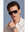 Unisex слънчеви очила в златисто и черно URBAN DANDY-0 снимка