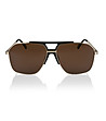 Unisex слънчеви очила в златисто и черно URBAN DANDY-1 снимка