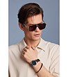 Unisex слънчеви очила в златисто и черно URBAN DANDY-2 снимка
