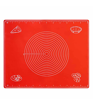 Сладкарска подложка за месене 50x40 см снимка