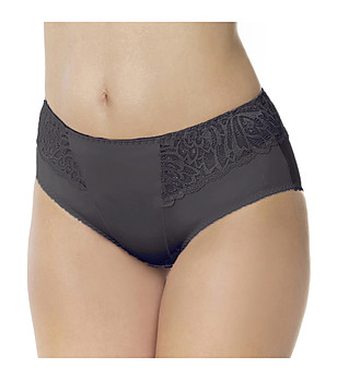 Бикини в цвят антрацит с дантела Elizabeth снимка