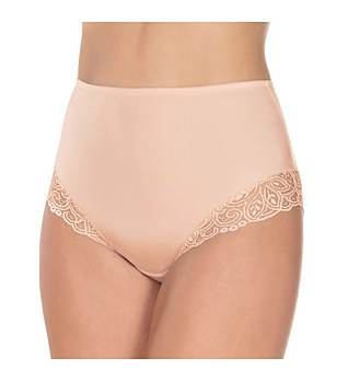 Бикини в розов нюанс с висока талия Isabel снимка