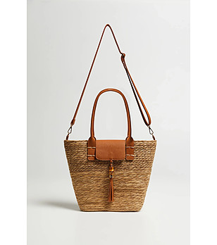 WOMEN'S BAG L-TO-4614 BEIGE снимка