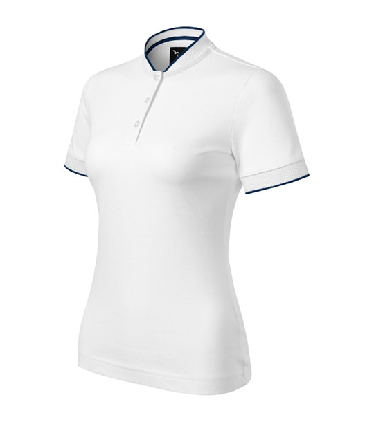 Дамска памучна блуза в бяло Gina снимка