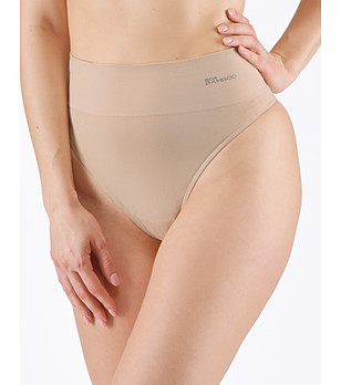 Thong classic  with wider sides béžová снимка