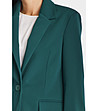 Тъмнозелено дамско сако Aria-4 снимка