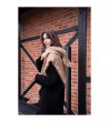 Шал в тъмнобежово Elissa-2 снимка