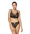 Celeste soft bra with decorative stripes-0 снимка