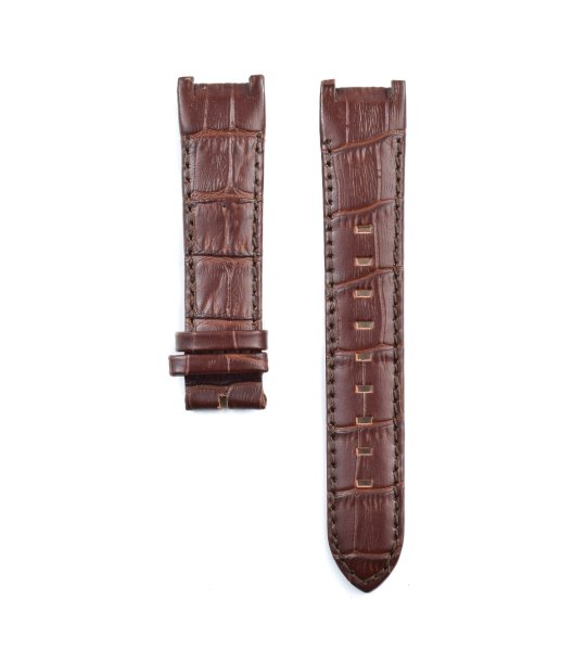 Кафява каишка за часовник снимка