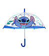 Прозрачен детски чадър Stitch-0 снимка