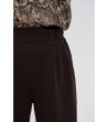 Дамски панталон с широки крачоли-4 снимка