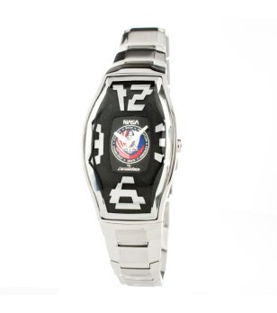 Аналогов унисекс часовник в сребристо и черно снимка